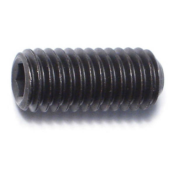 Midwest Fastener 7/16"-14 x 1" Steel Coarse Thread Hex Socket Headless Set Screws 5PK 34365